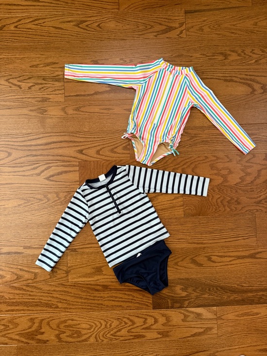 Gap and Old Navy Other - Rashguard swimsuit two set bundle - Baby Gap and Old Navy
